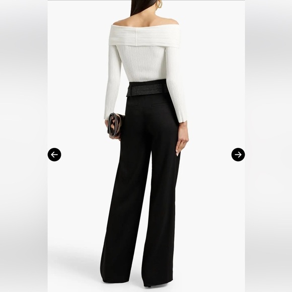 VERONICA BEARD Sunny Linen Wide Leg Pants - Picture 2 of 8